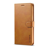 Leather Flip Wallet Card Holder Case for Samsung