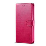 Leather Flip Wallet Card Holder Case for Samsung