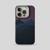 Camera Metal Holder Carbon Fiber Magnetic Case For iPhone