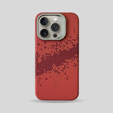 Camera Metal Holder Carbon Fiber Magnetic Case For iPhone