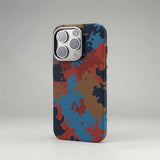 Magnetic Camouflage Graffiti Phone Case For iPhone