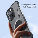 Cooling Transparent PC Case For iPhone