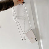 Crossbody Lanyard Silicone Phone Case For Samsung