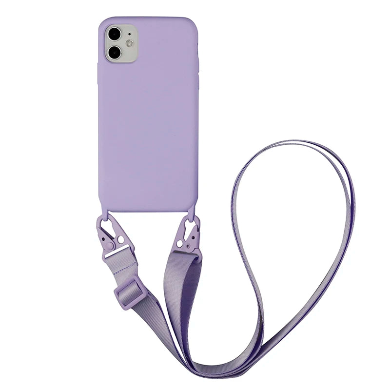 Crossbody Lanyard phone Case For iphone