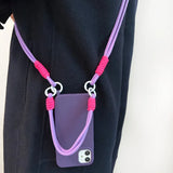 Crossbody Necklace Strap Lanyard Phone Case For iPhone