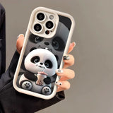 Cute Panda Case For iPhone