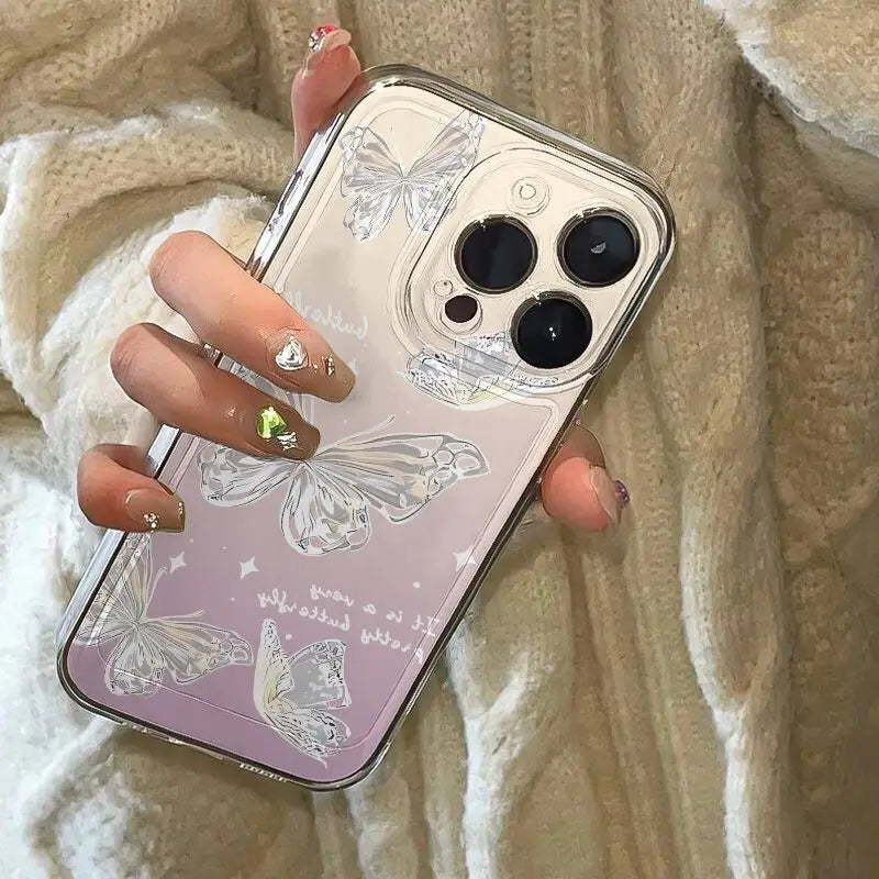 Cute butterfly phone case for iphone