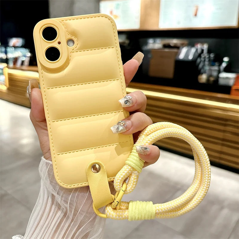 Wrist Chain Strap Phone Case For iPhone