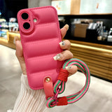 Wrist Chain Strap Phone Case For iPhone