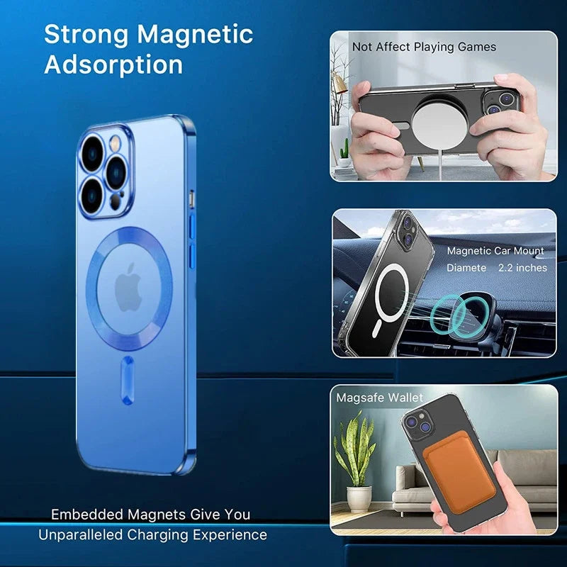 Fashion Magnetic Case For iPhone