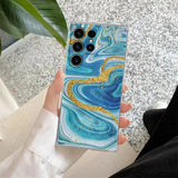 Fashion Marble Pattern Phone Case For Samsung