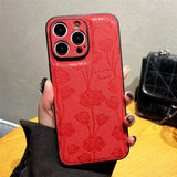 Fashion Retro Flowers Phone Case For iPhone