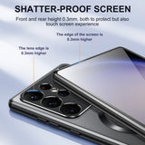 Magnetic Fragrance Aluminum Foldable Holder Case For Samsung