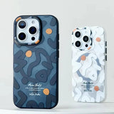 Geometric Graffiti Magnetic Phone Case For iPhone