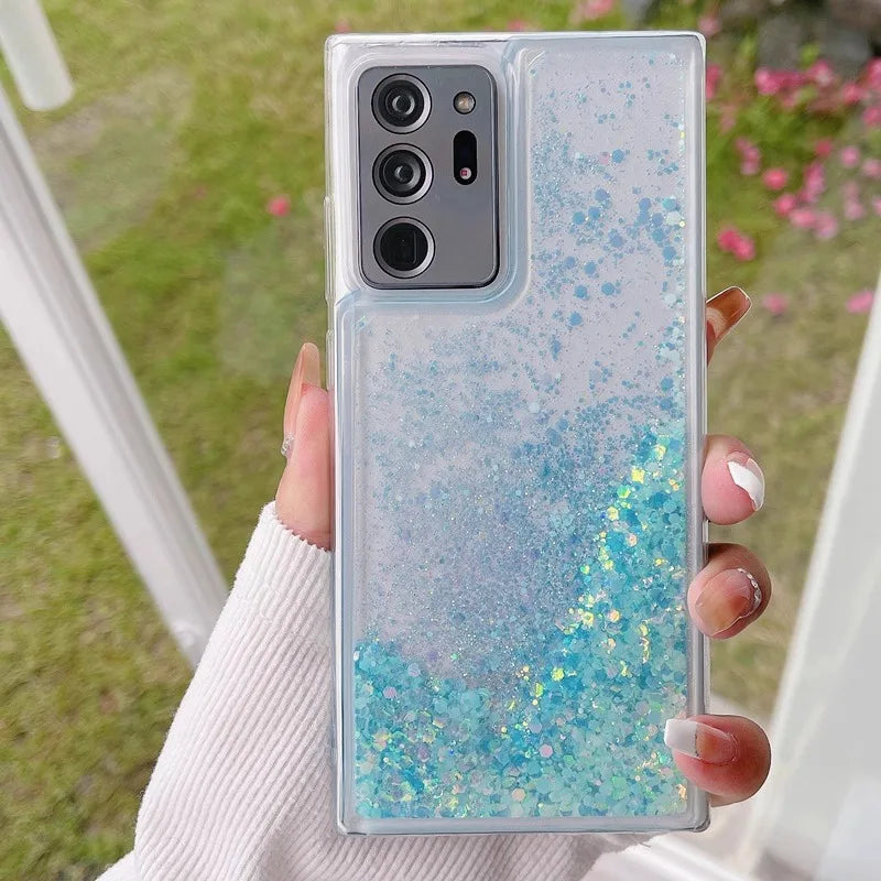 Glitter Luminous Quicksand Case for Samsung