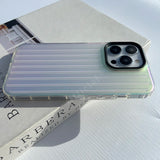 Hard 3D Stripe Laser Case For iPhone