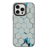 Matte Honeycomb Pattern Phone Case for iPhone