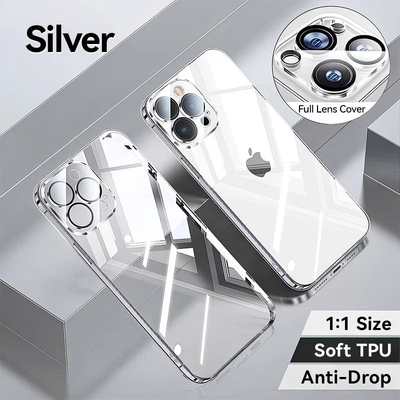 Anti-drop Transparent Case For iPhone