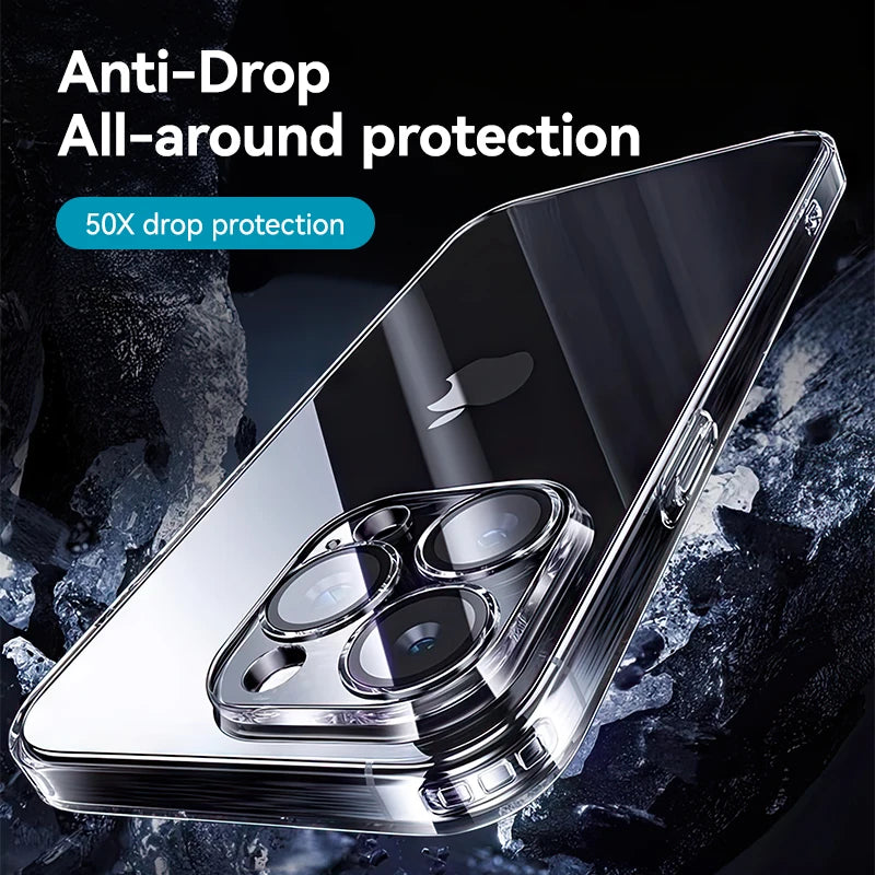 Anti-drop Transparent Case For iPhone