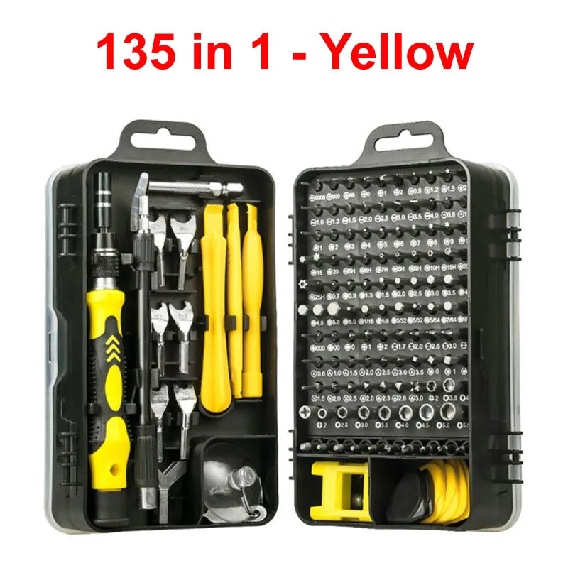 Labor-Saving Ratchet Screwdriver Set Household Combination Toolbox