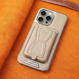 Leather Wallet Stand Phone Case For iPhone