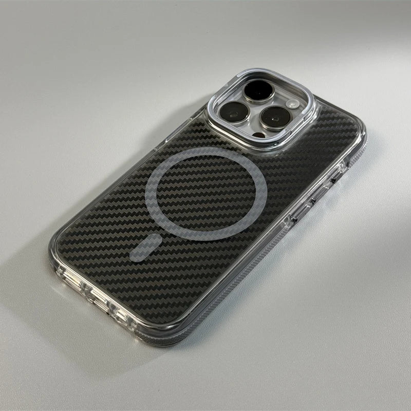 Lens Holder Magnetic Phone Case for iPhone