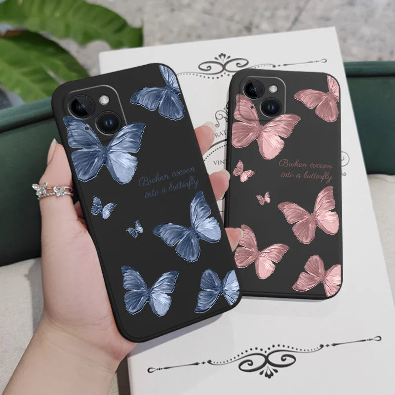 Beautiful Butterfly Phone Case For iPhone