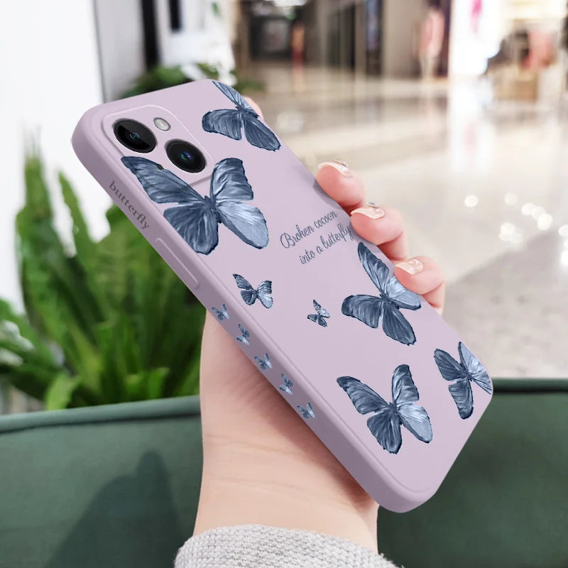 Beautiful Butterfly Phone Case For iPhone