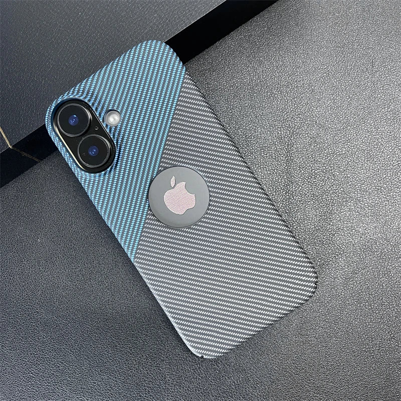 Carbon Fiber Pattern Ultra Thin Case For iPhone