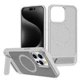 Luxury Cooling Stand Magnetic Phone Case For iPhone