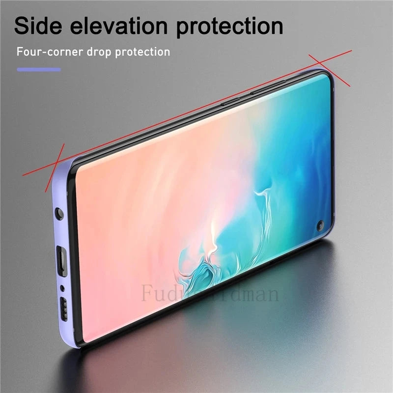 Luxury Hard PC Gradient Color Frameless Phone Case For iPhone