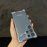Luxury Irregular Aluminum Alloy Bumper Case For Samsung