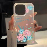 Luxury Flowers Phone Case For iPhone