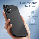 Luxury Matte Silicone Soft  Ultra Thin Frosted Plain Case For iPhone