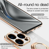 Luxury Plating Soft Case For iPhone