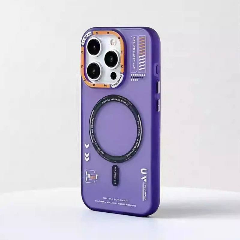 Magnetic Matte Phone Case For iPhone