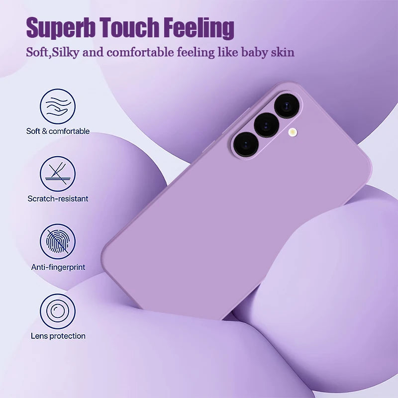 Magnetic Silicone Phone Case For Samsung