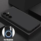 Magnetic Silicone Phone Case For Samsung