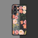 Beautiful Flower Matte Case for Samsung
