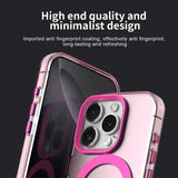 New Matte Magnetic Transparent Candy Case for iPhone