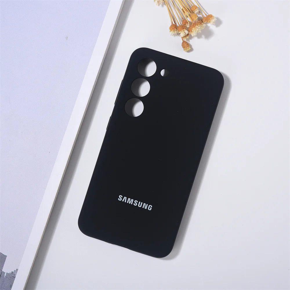 New Liquid Silicone Phone Case For Samsung Galaxy