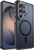 Magnetic Matte Soft‑Touch Shockproof Case for Samsung