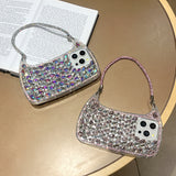 Premium 3D Glass Rhinestone Handbag-Style Phone Case for iPhone