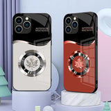 Maple Leaf Wave Pattern Full-Coverage Anti-Drop Phone Case For IPhone