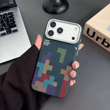 Kevlar Matte Magnetic Shockproof Case for iPhone