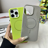 Summer Cooling Hollow-Mesh Magnetic Shockproof Phone Case for iPhone