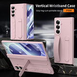 Wrist Strap & S Pen Slot Kickstand Shockproof Case for Samsung Z Fold