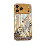 Vibrant Church Gem Leopard Pattern Case for iPhone