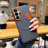 Light Luxury Magnetic Breathable Cooling Case for Samsung