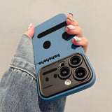 Speechless Face Silicone Shockproof Case for iPhone